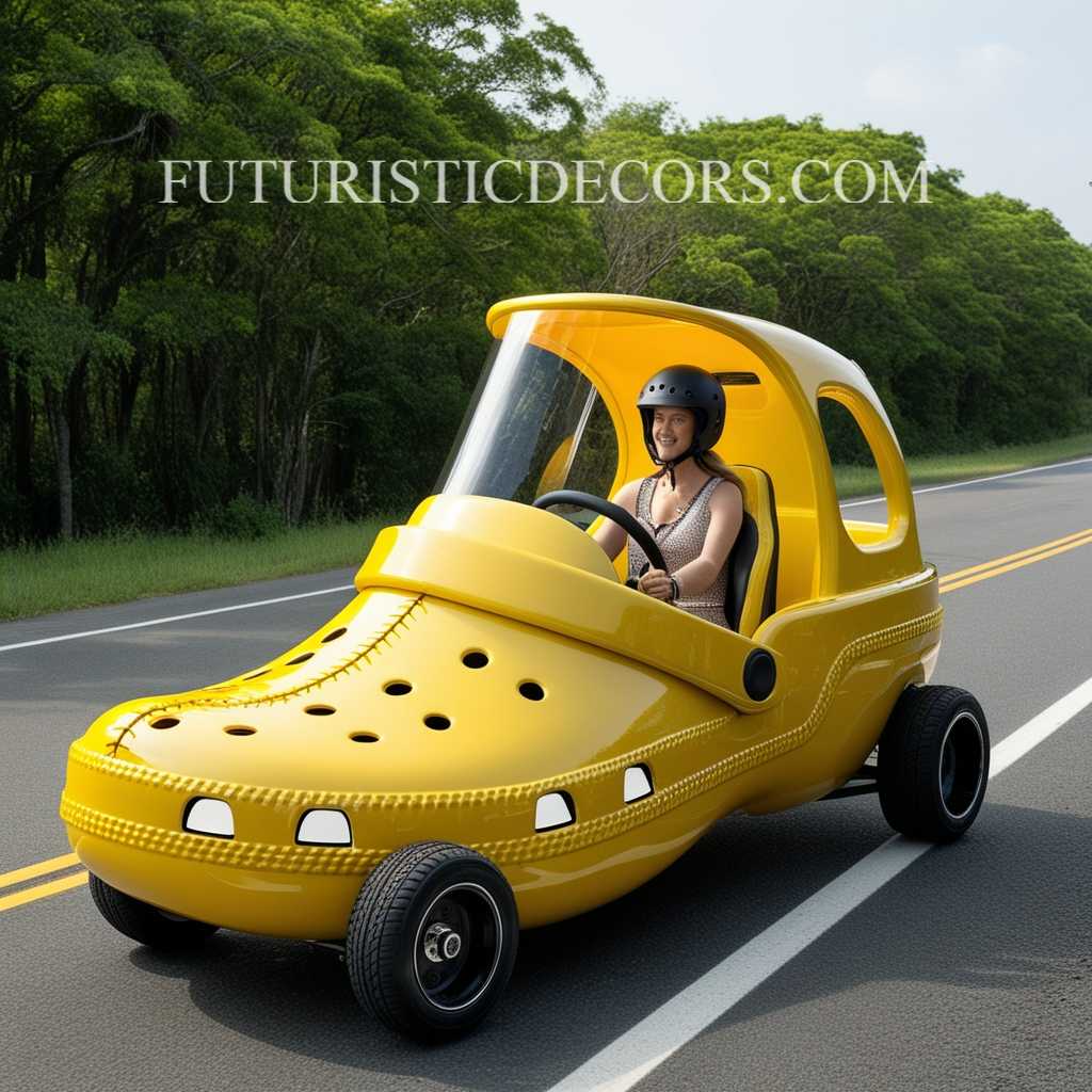 Crocs Shaped Cars