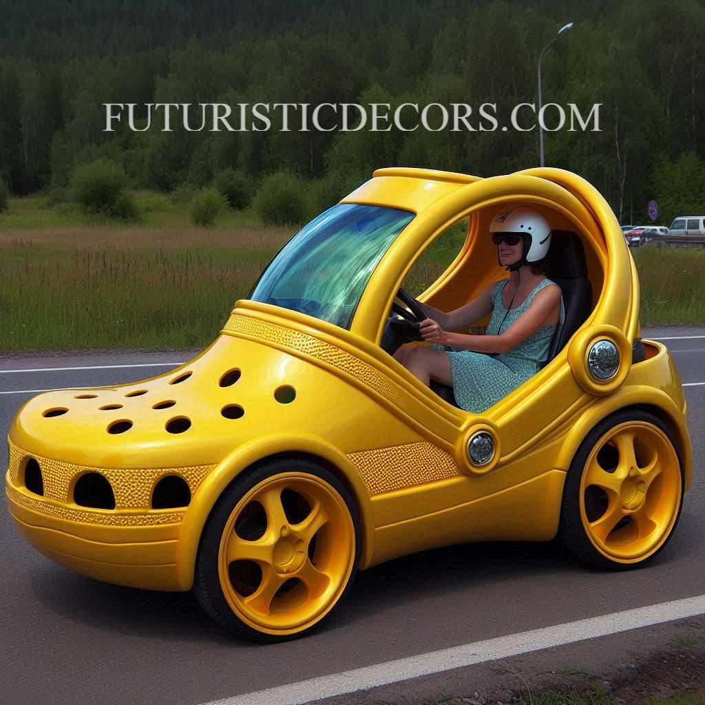 Crocs Shaped Cars