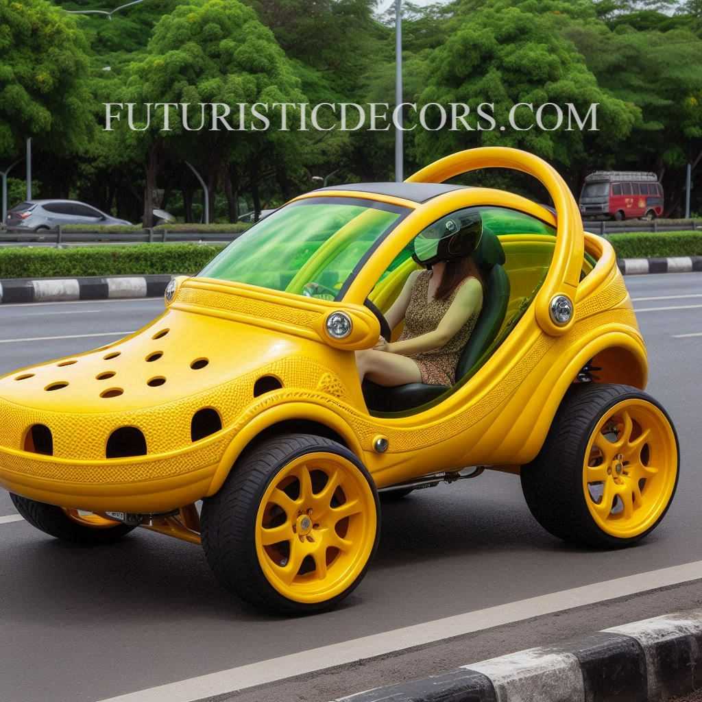 Crocs Shaped Cars