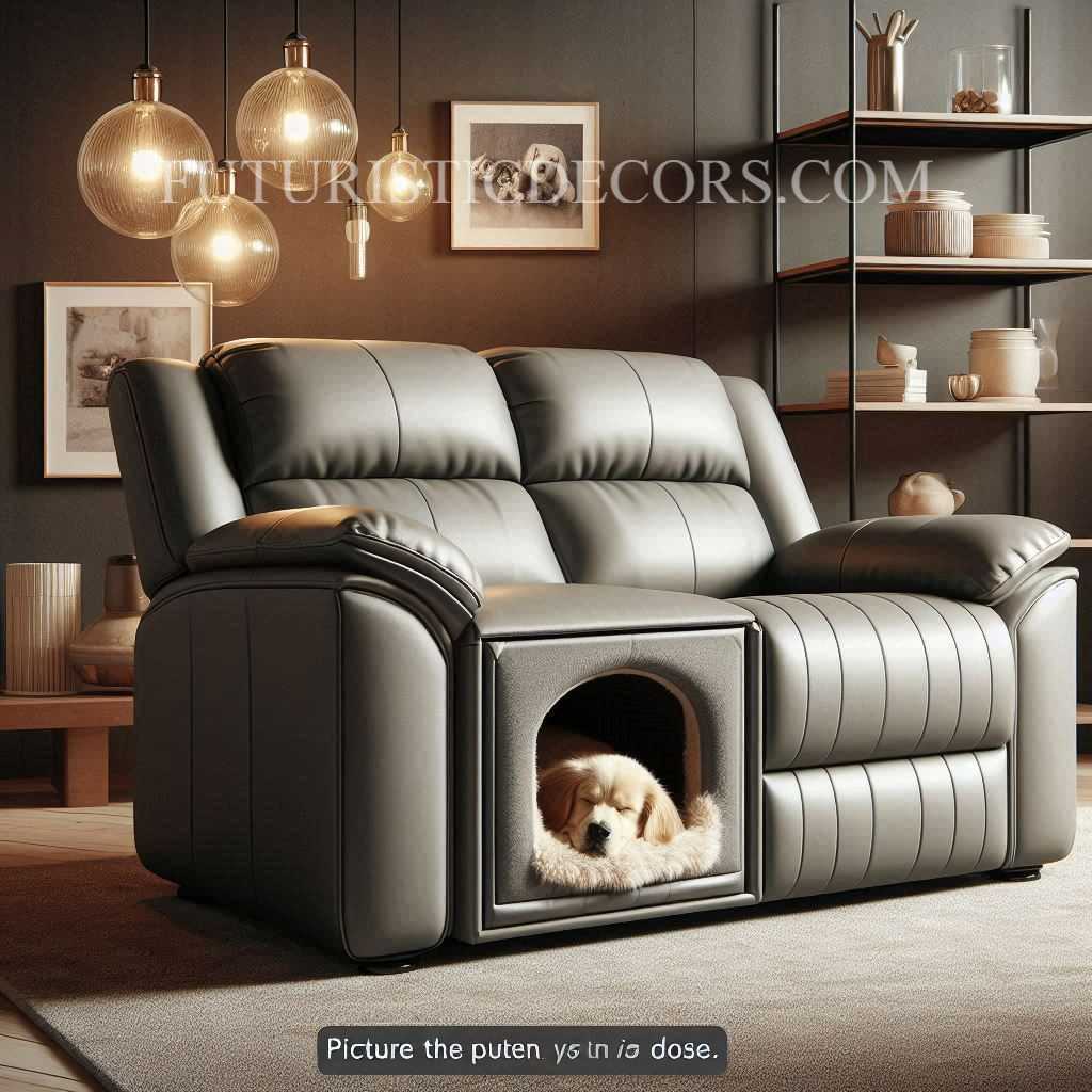 Recliners With Built-In Dog Houses