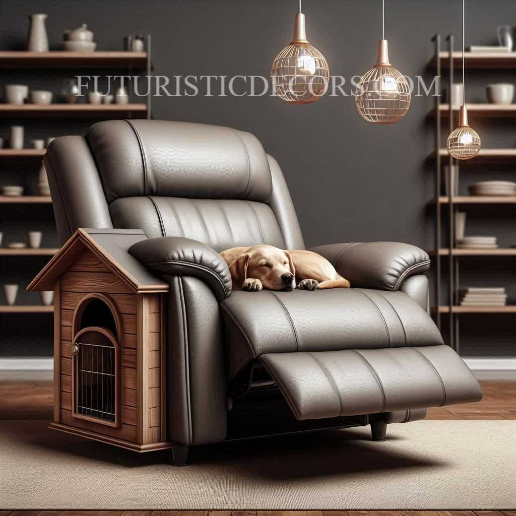 Recliners With Built-In Dog Houses