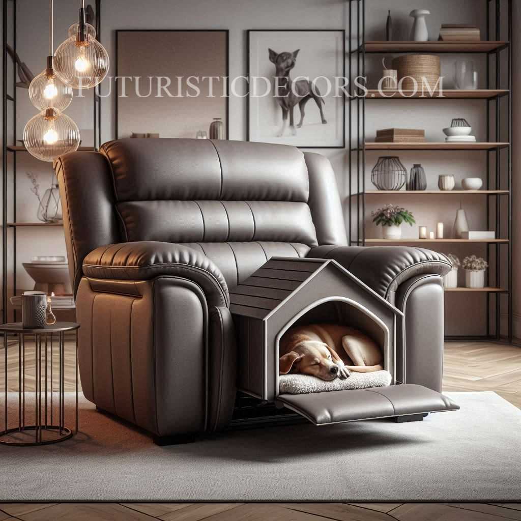 Recliners With Built-In Dog Houses