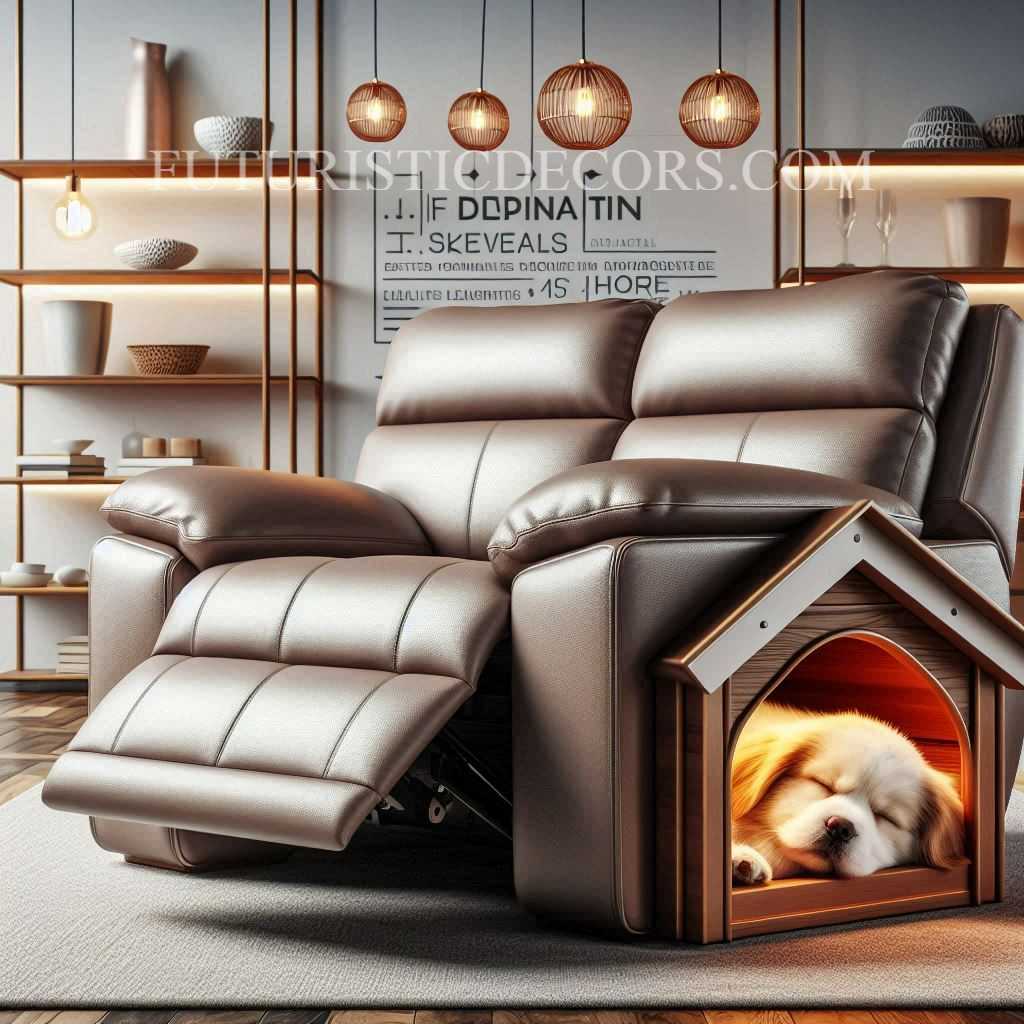 Recliners With Built-In Dog Houses