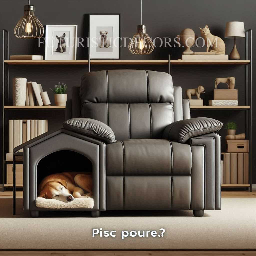 Recliners With Built-In Dog Houses