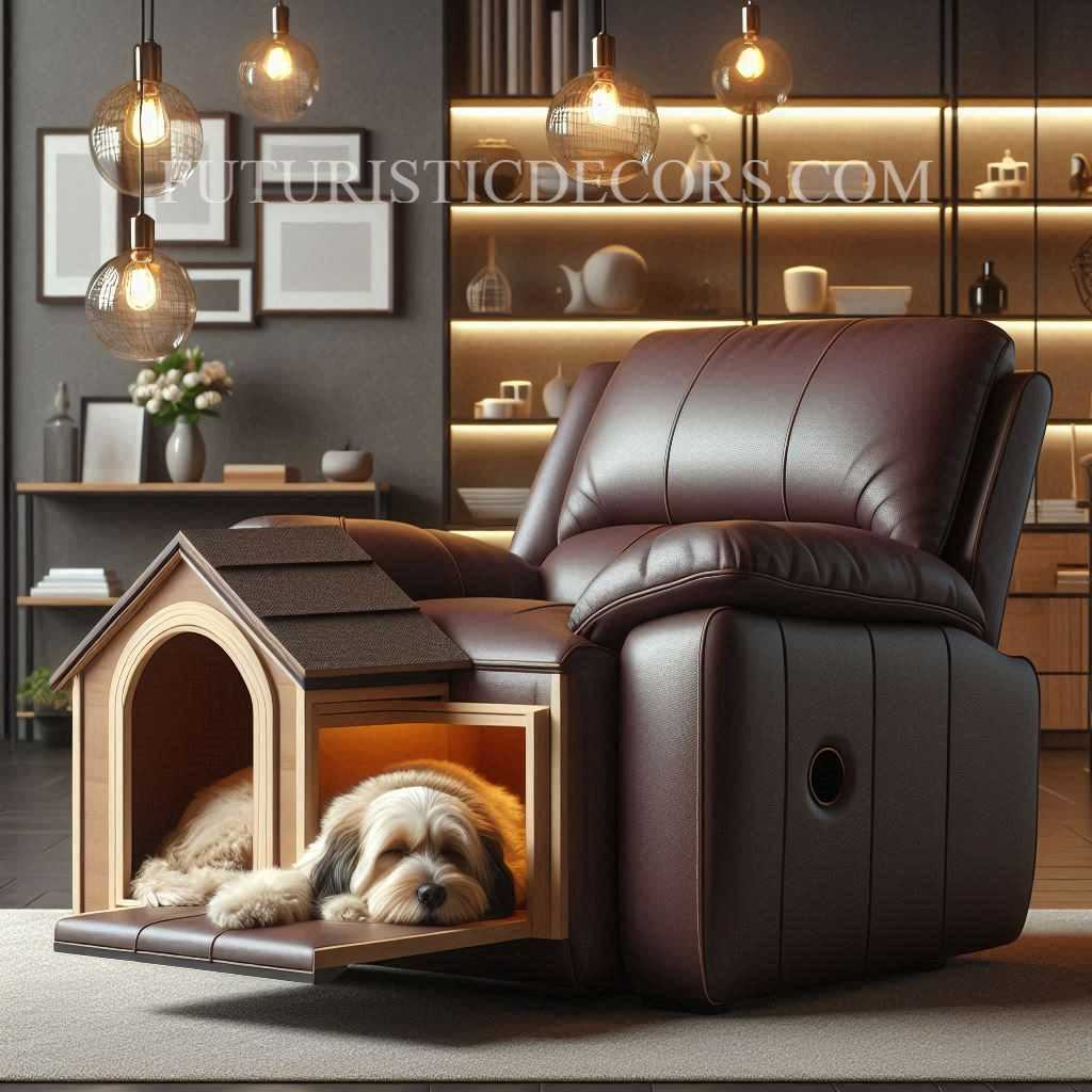 Recliners With Built-In Dog Houses