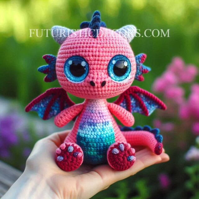 Dragon Shaped Crochet