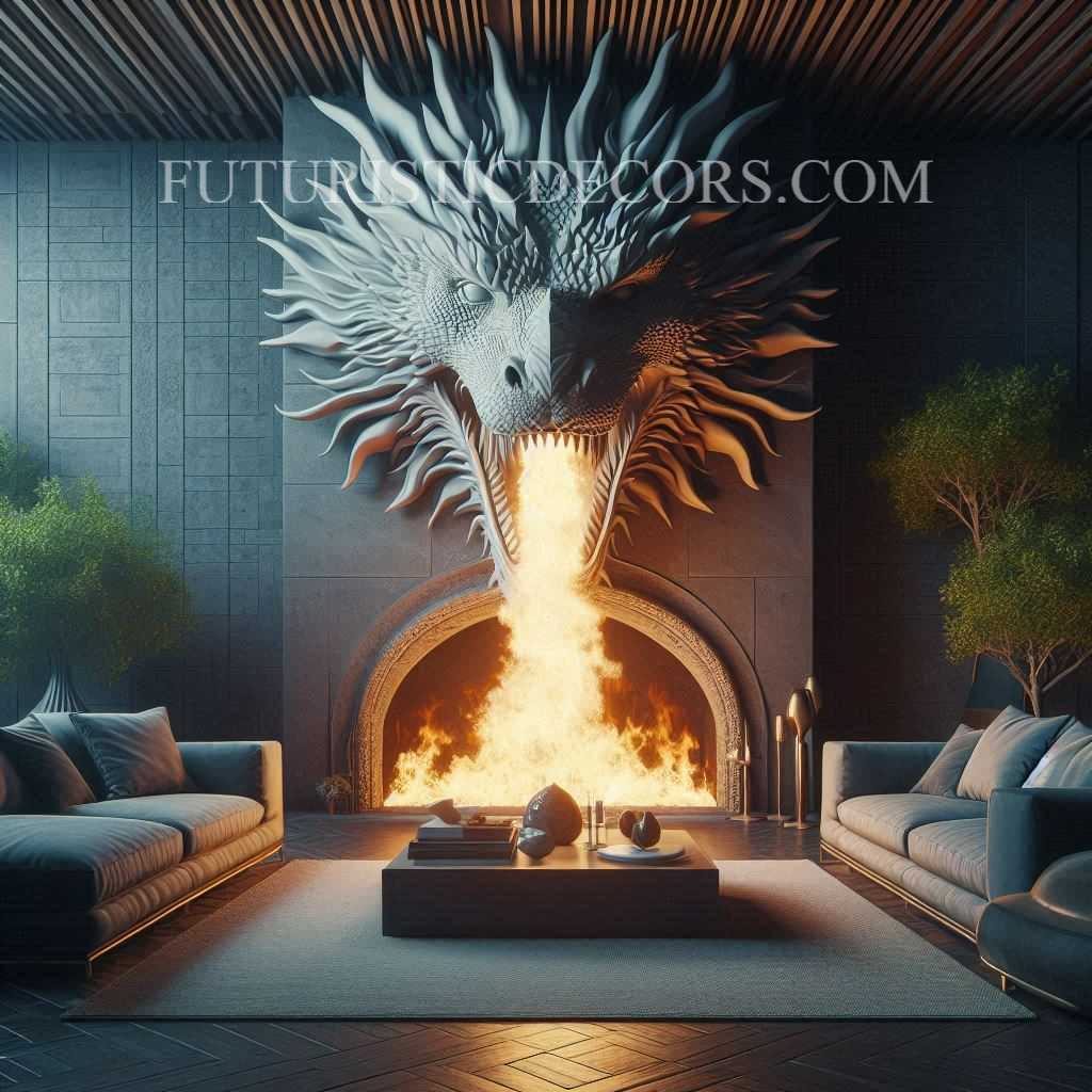 Dragon Fireplace