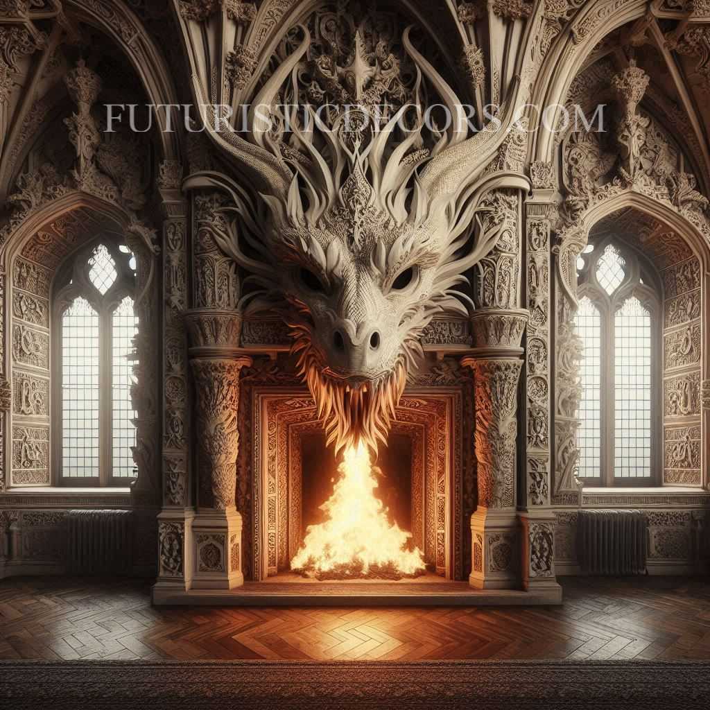 Dragon Fireplace