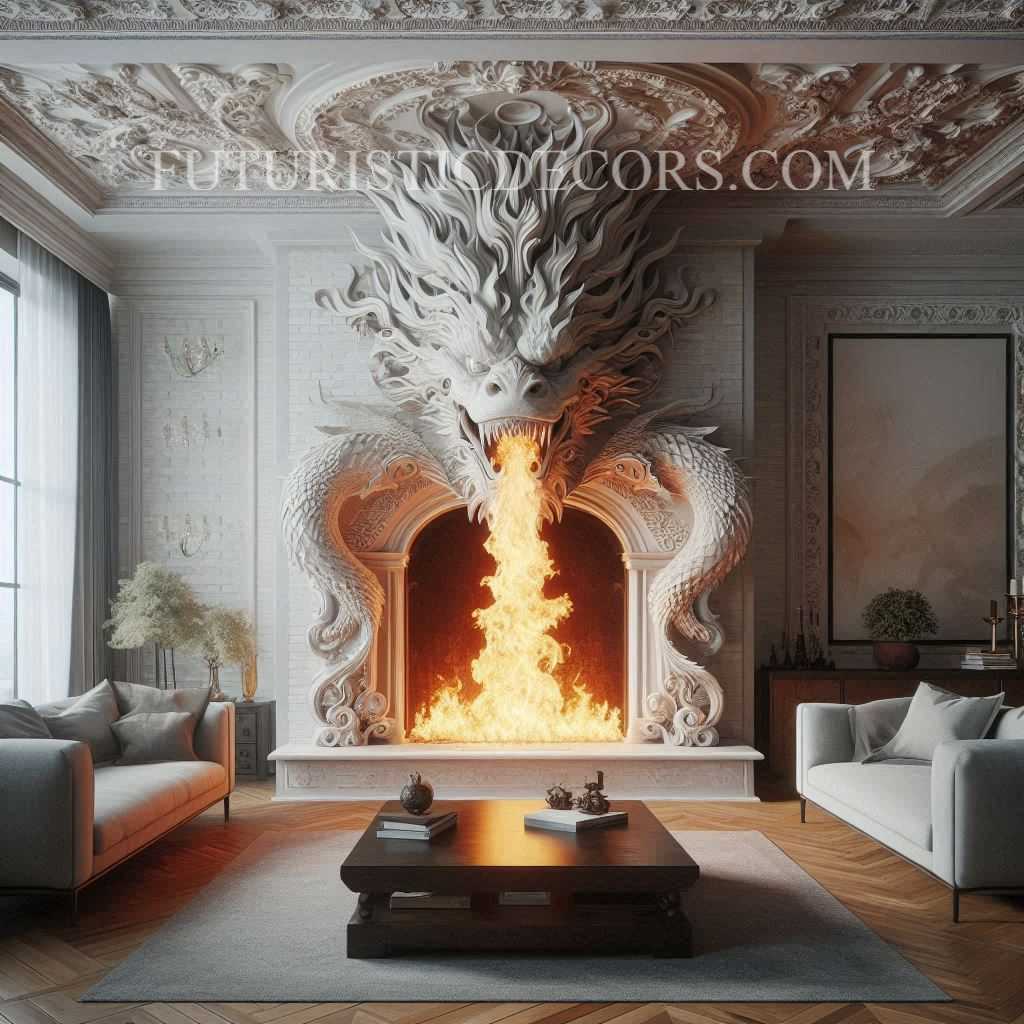 Dragon Fireplace