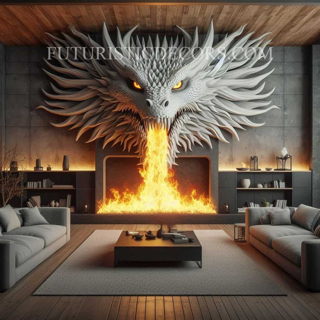 Dragon Fireplace