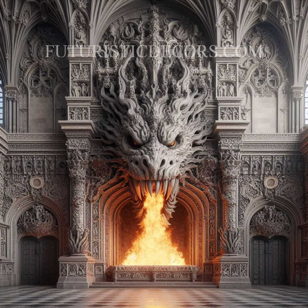 Dragon Fireplace