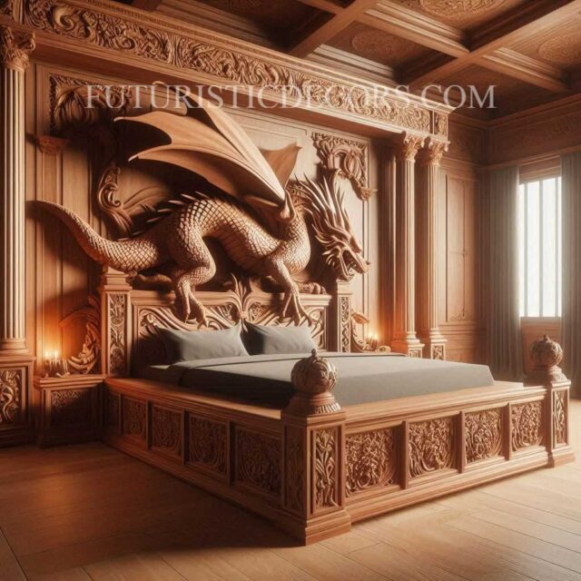 Dragon Wooden Beds