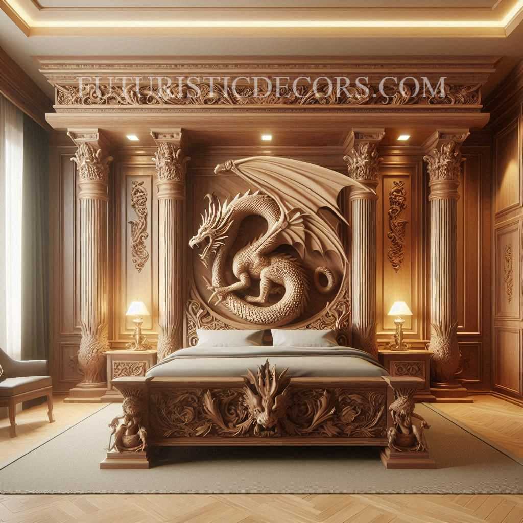 Dragon Wooden Beds