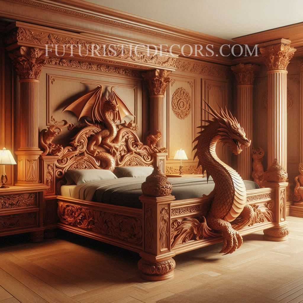 Dragon Wooden Beds