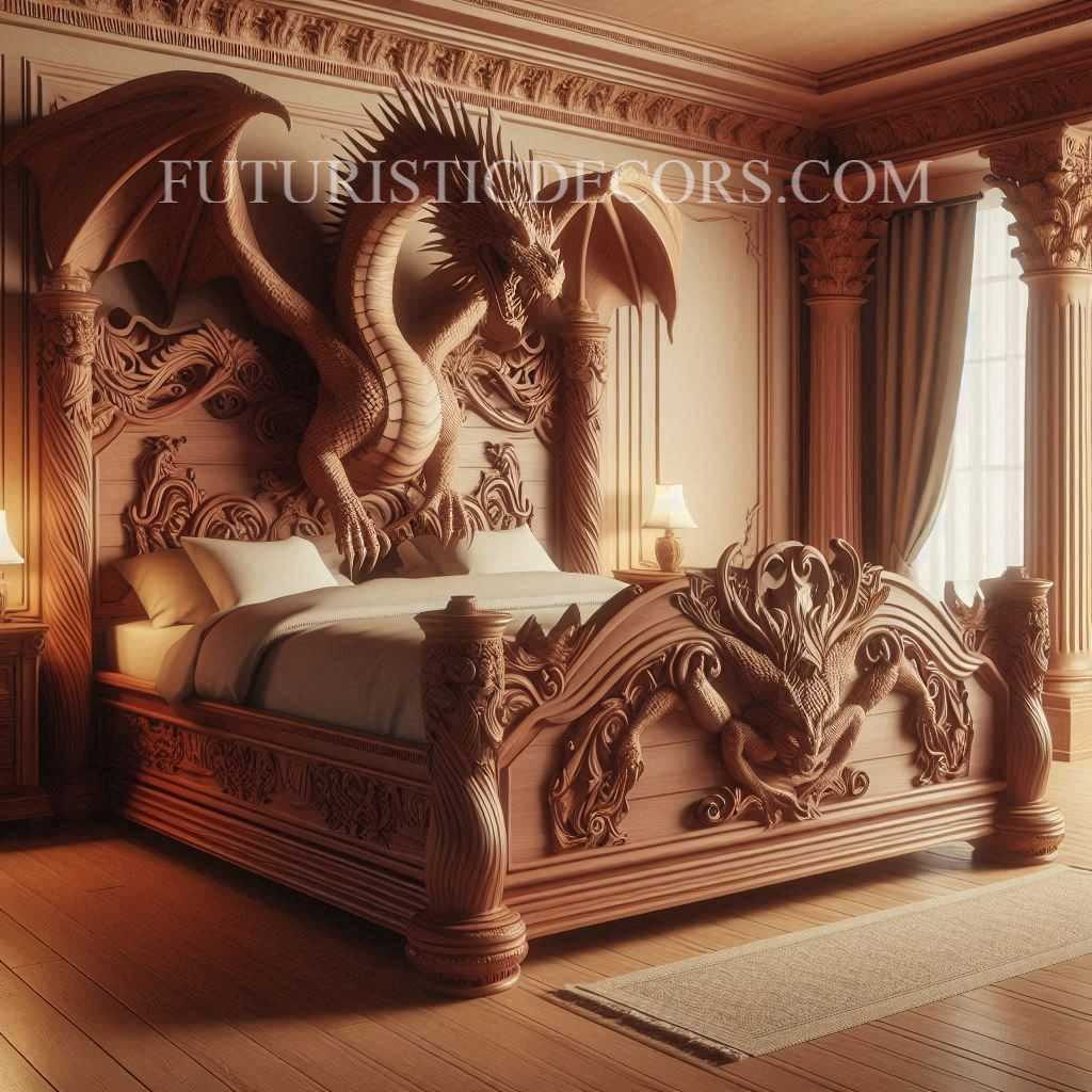 Dragon Wooden Beds