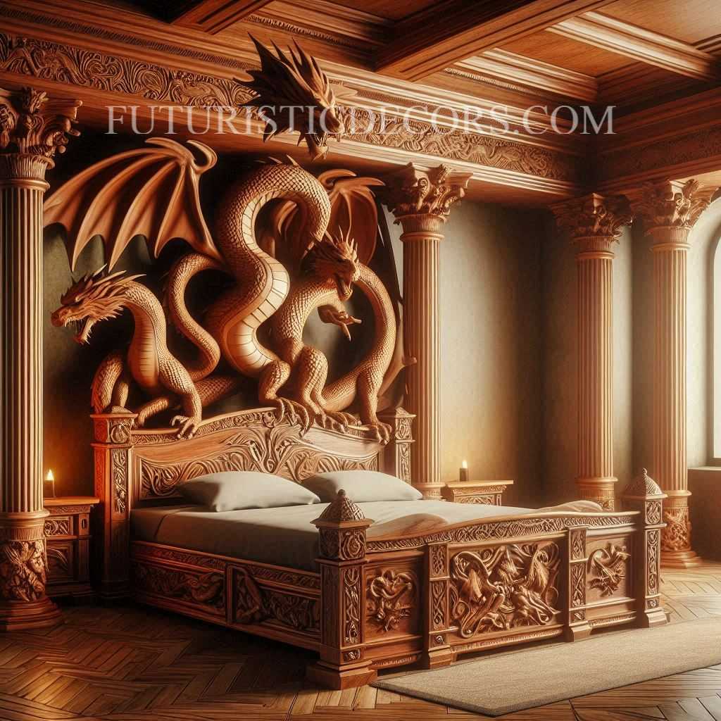 Dragon Wooden Beds