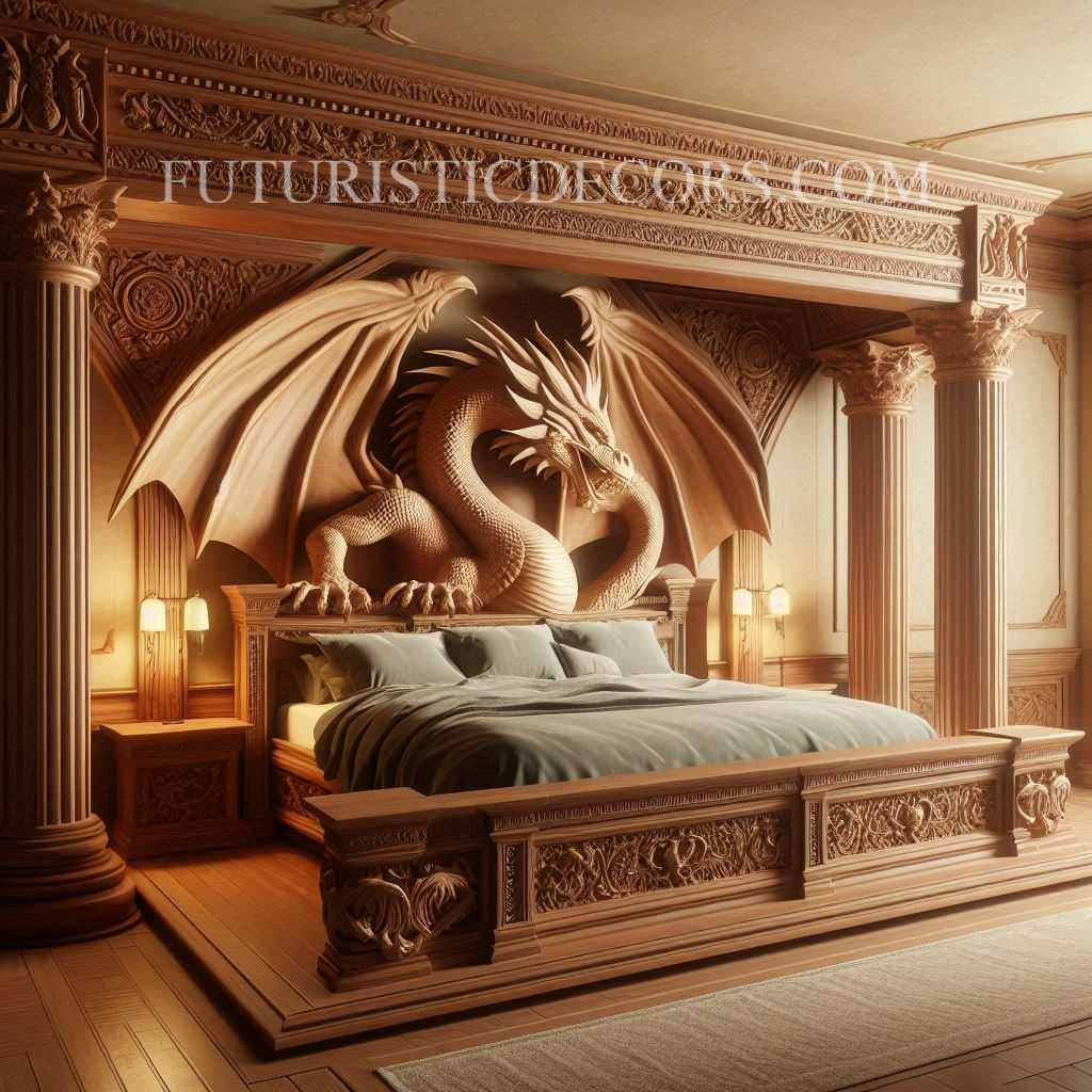 Dragon Wooden Beds