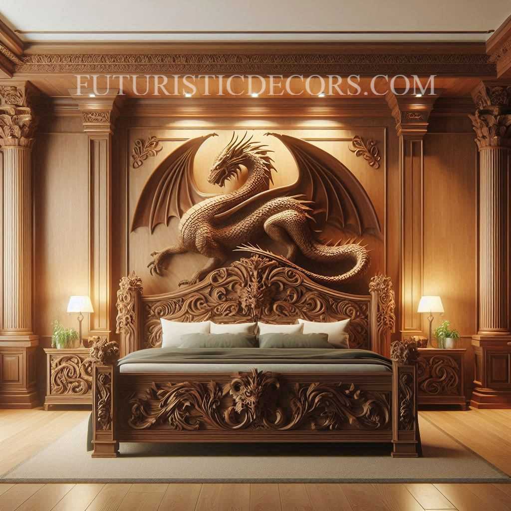 Dragon Wooden Beds