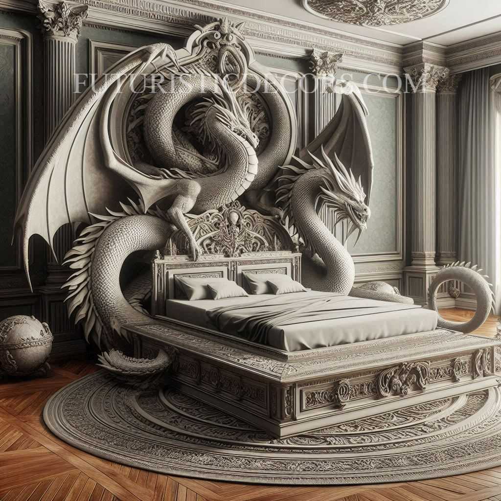 Dragon Wooden Beds