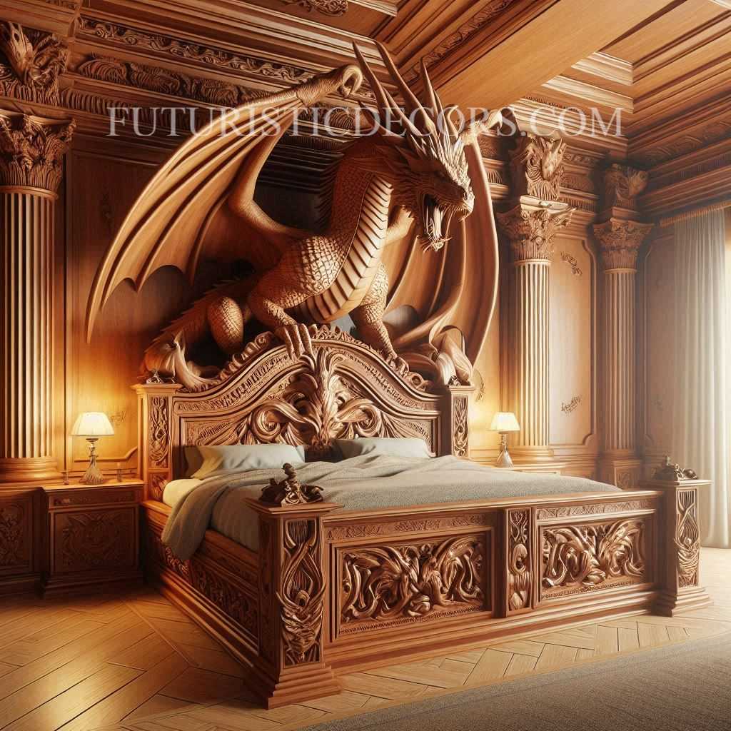 Dragon Wooden Beds