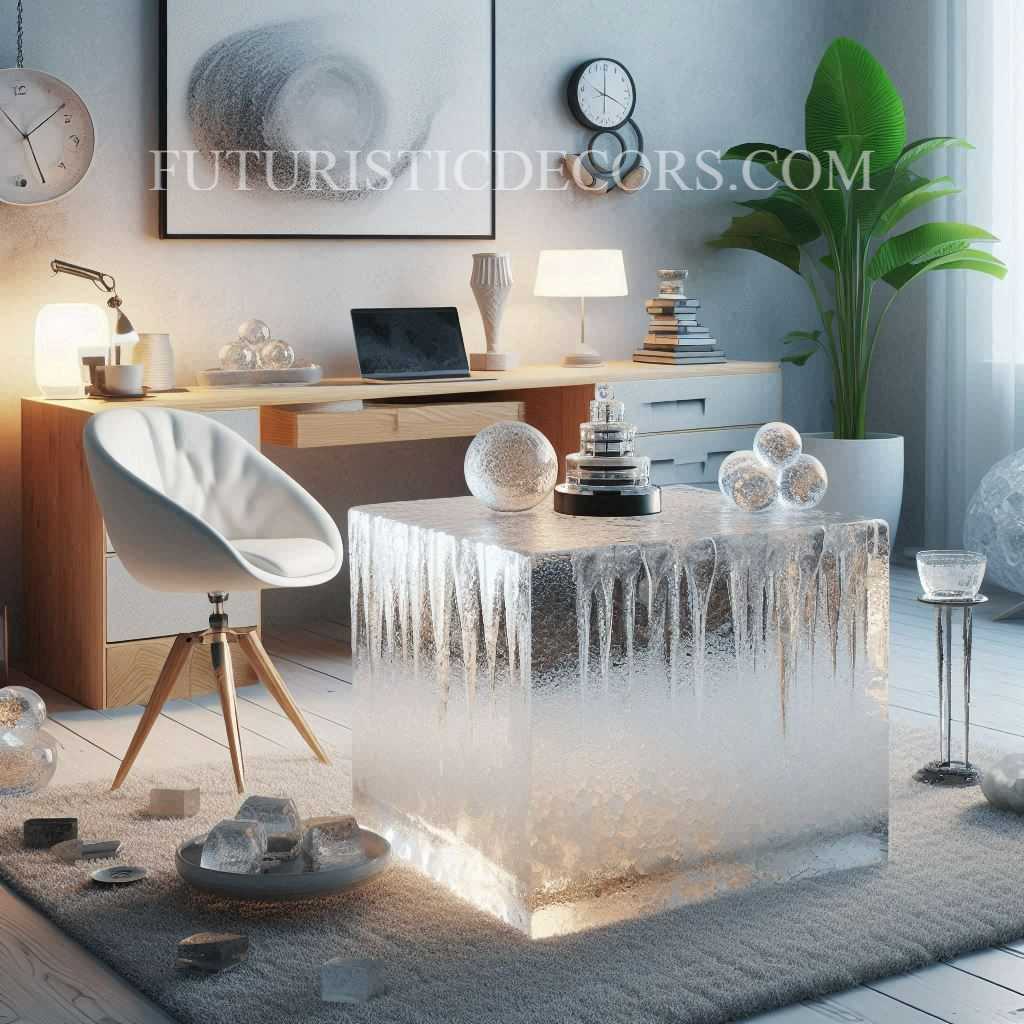 Table Made From Ice