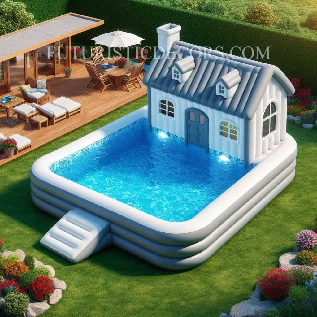 Inflatable House Pools