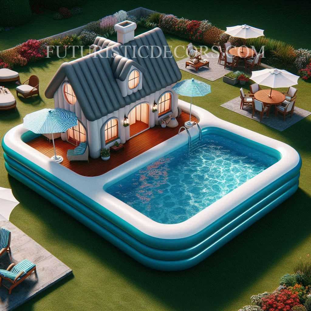 Inflatable House Pools