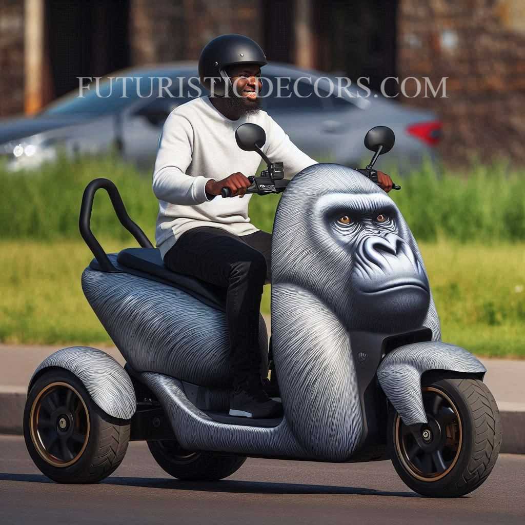 Gorilla Shaped Mobility Scooter