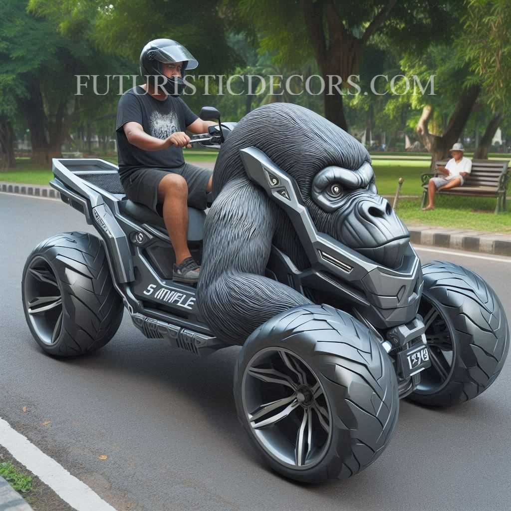 Gorilla Shaped Mobility Scooter