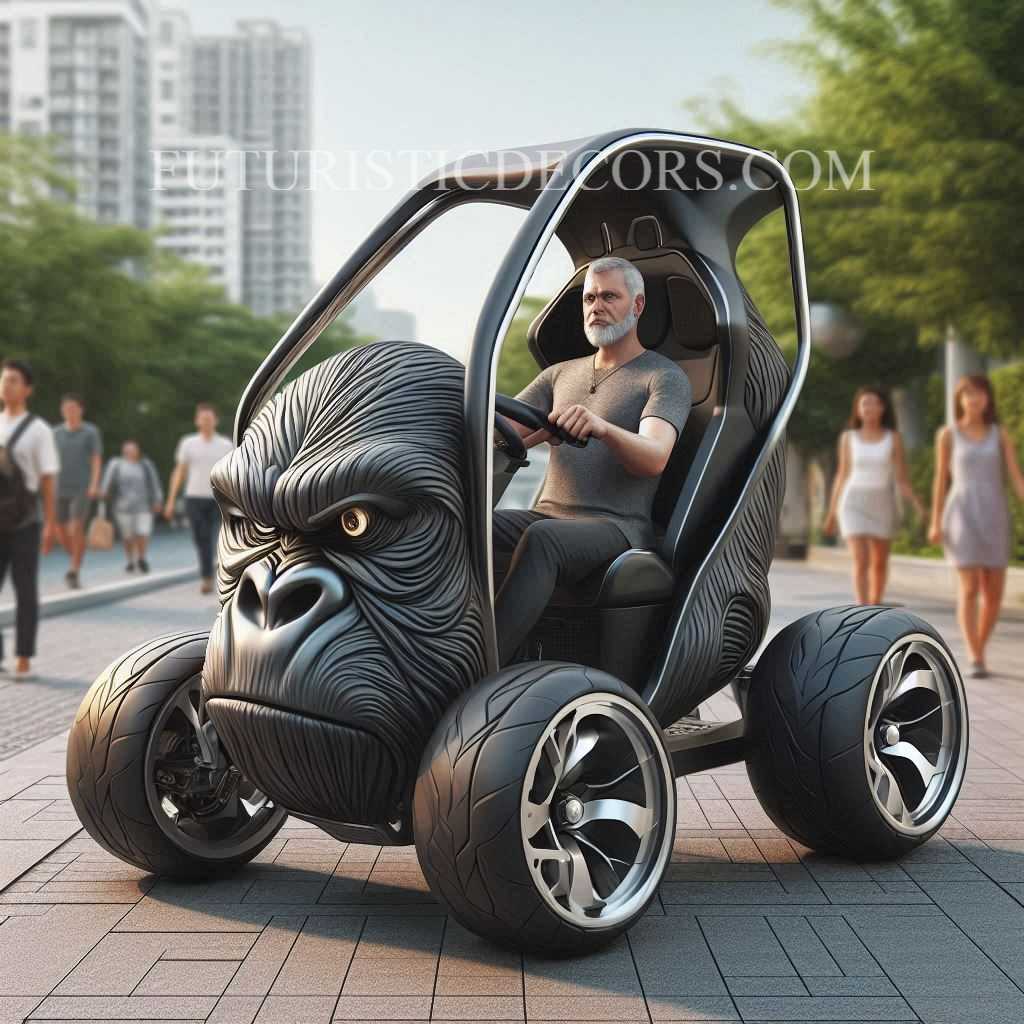 Gorilla Shaped Mobility Scooter