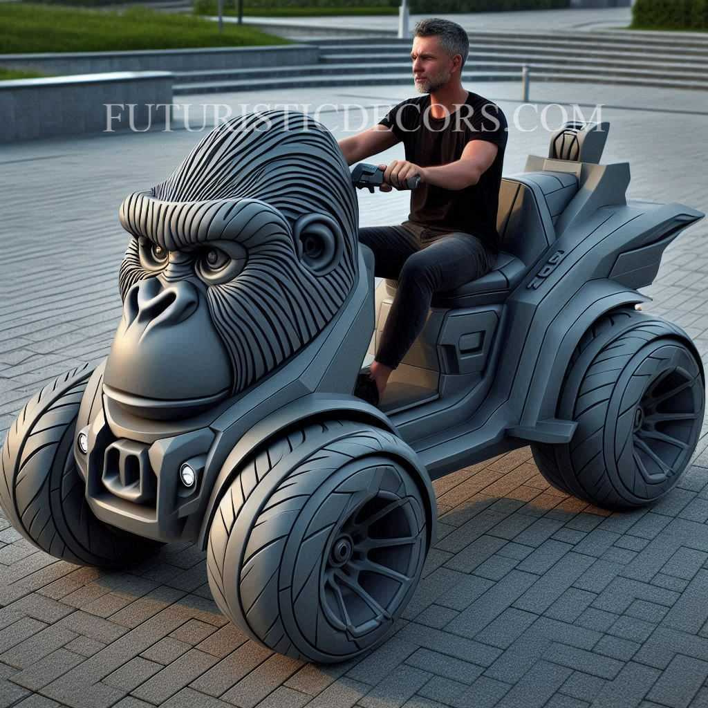 Gorilla Shaped Mobility Scooter