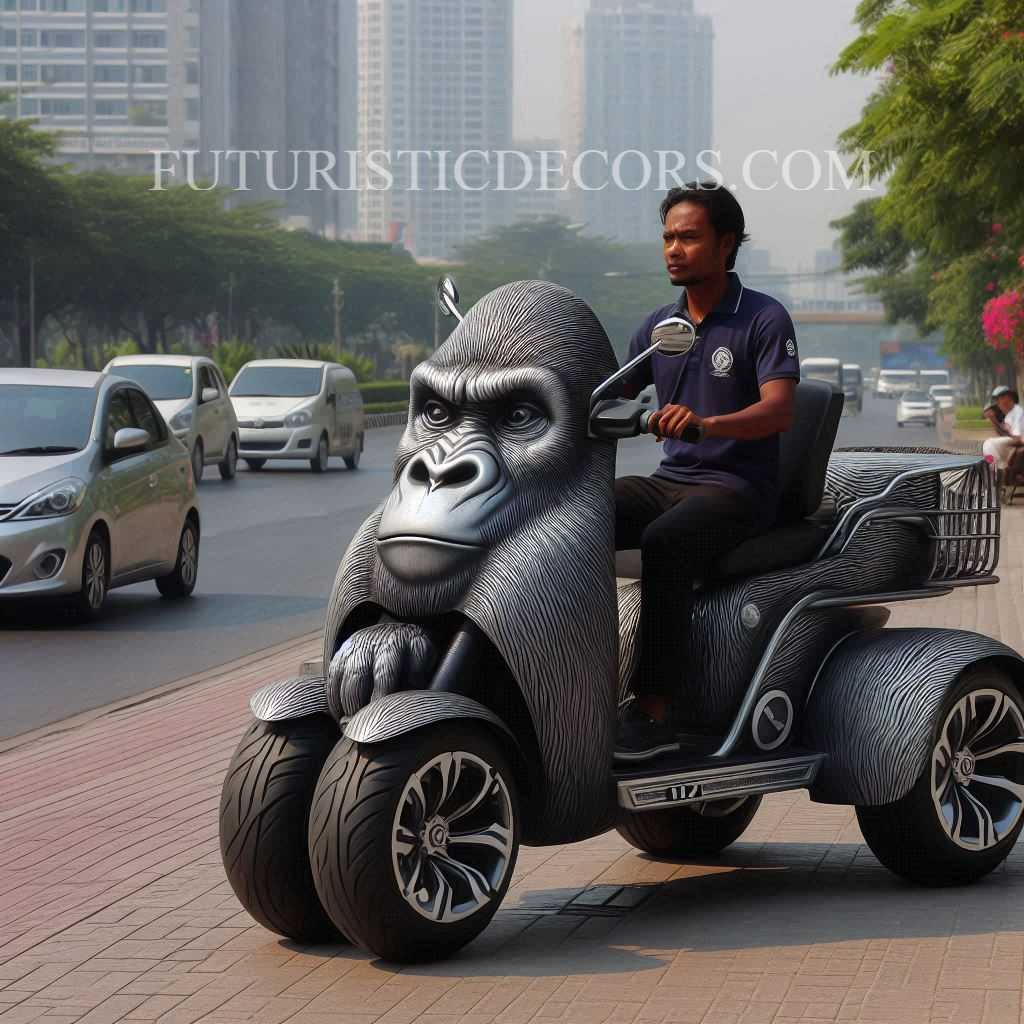 Gorilla Shaped Mobility Scooter