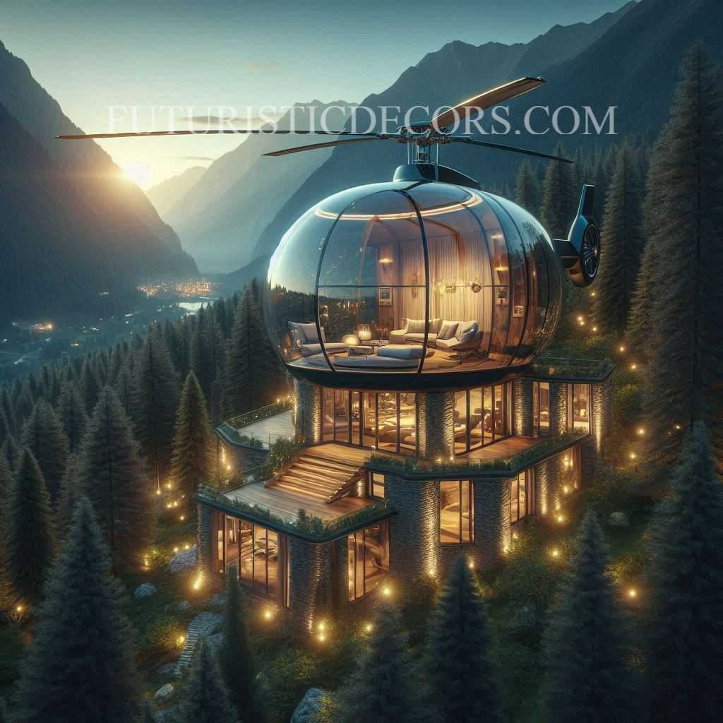 Helicopter Shaped Villas