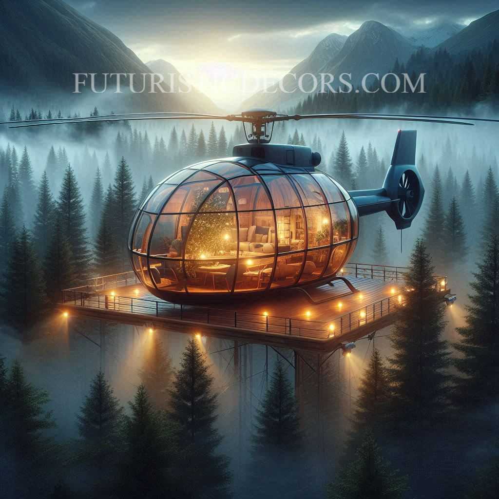 Helicopter Shaped Villas