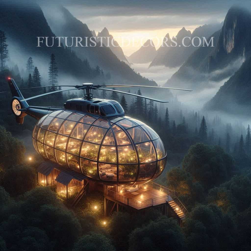 Helicopter Shaped Villas