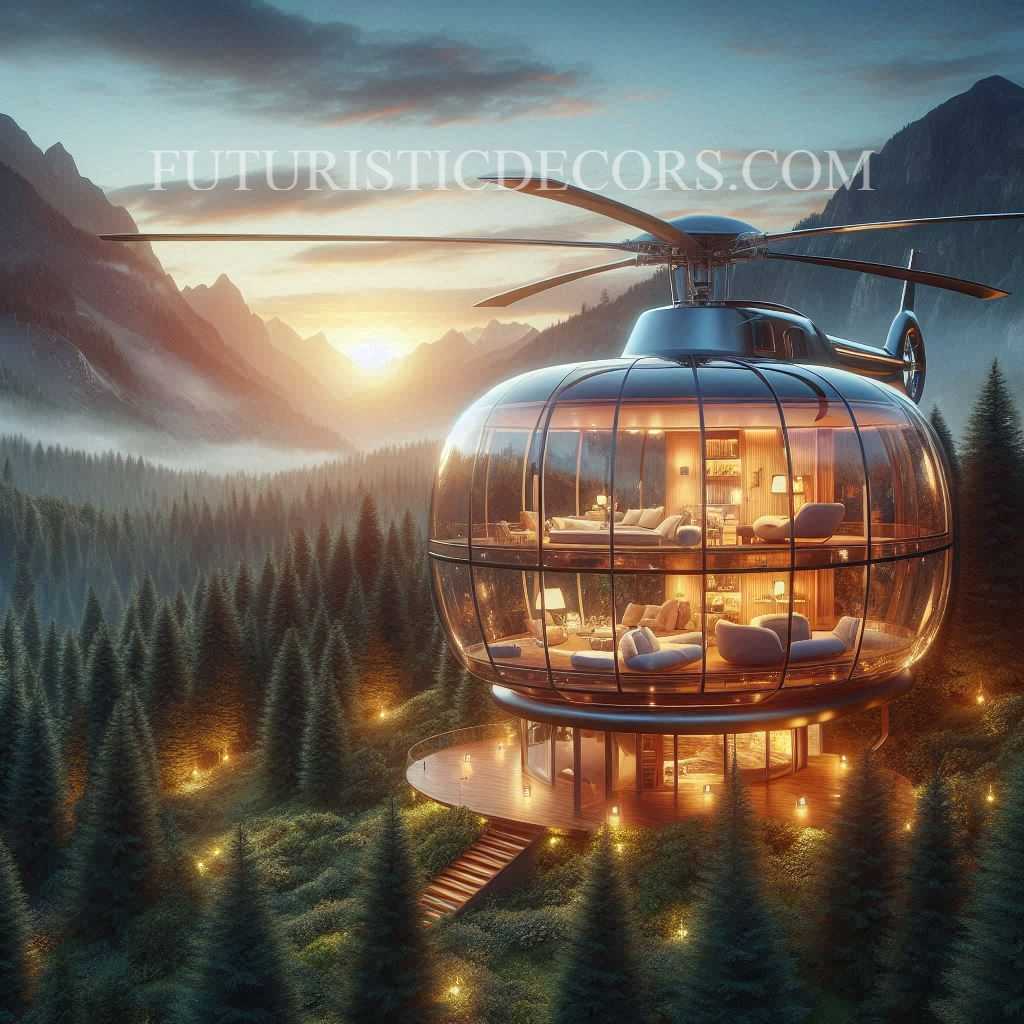 Helicopter Shaped Villas