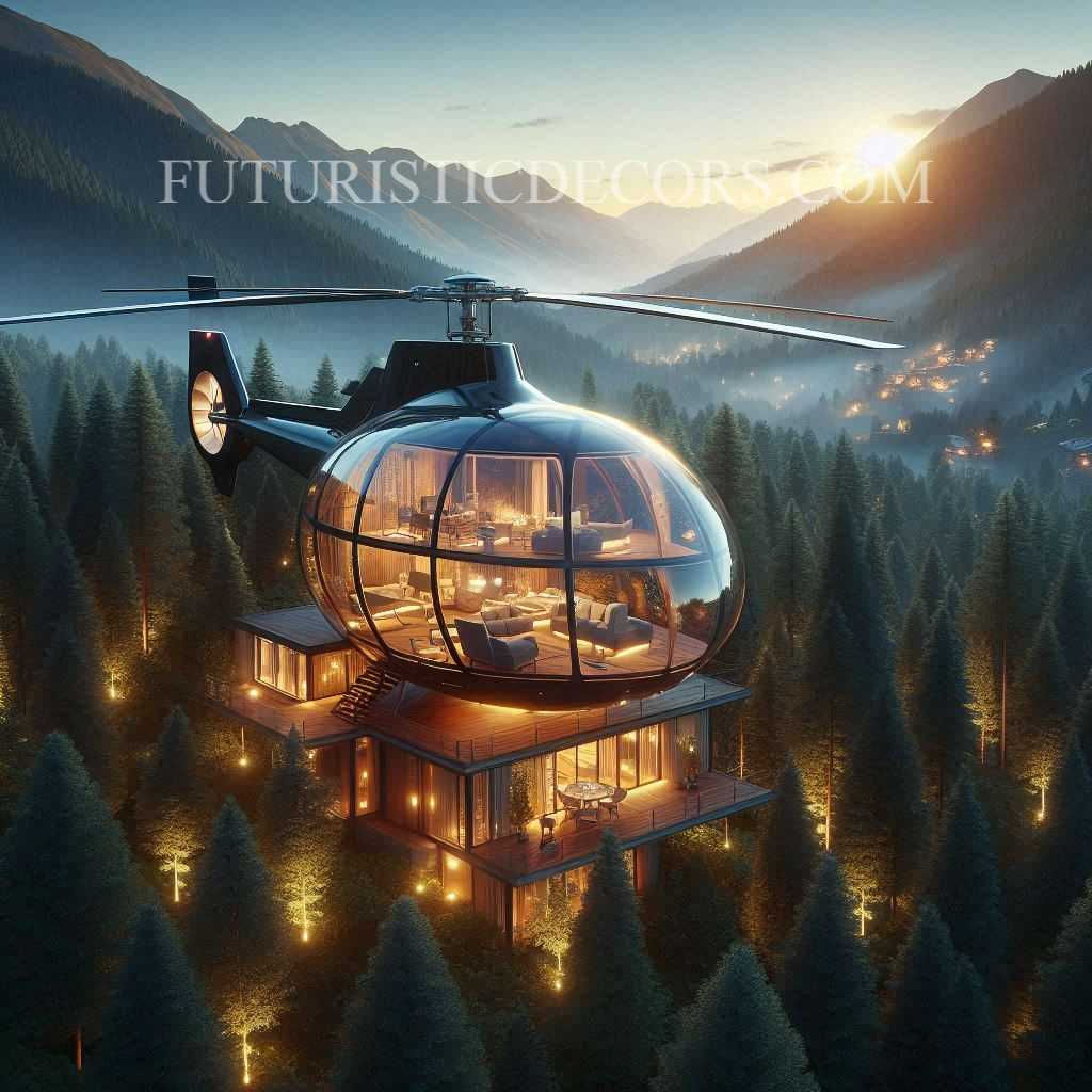 Helicopter Shaped Villas