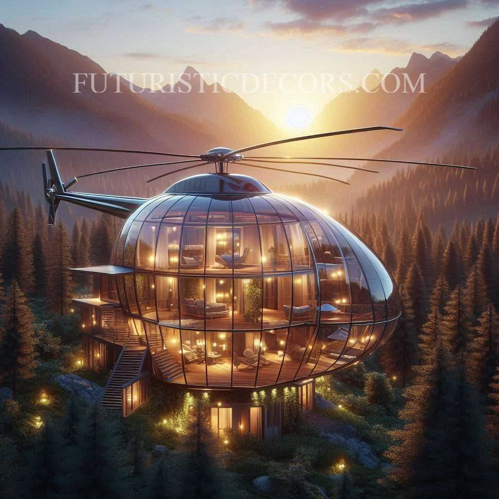 Helicopter Shaped Villas