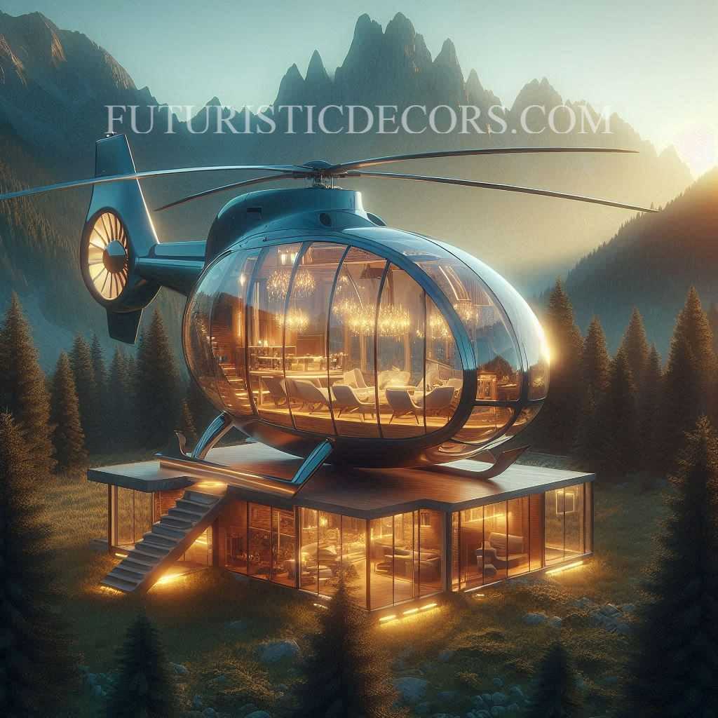 Helicopter Shaped Villas