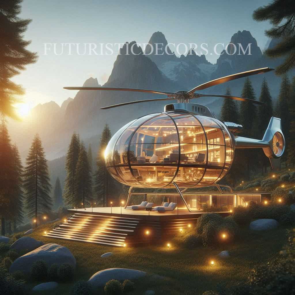 Helicopter Shaped Villas