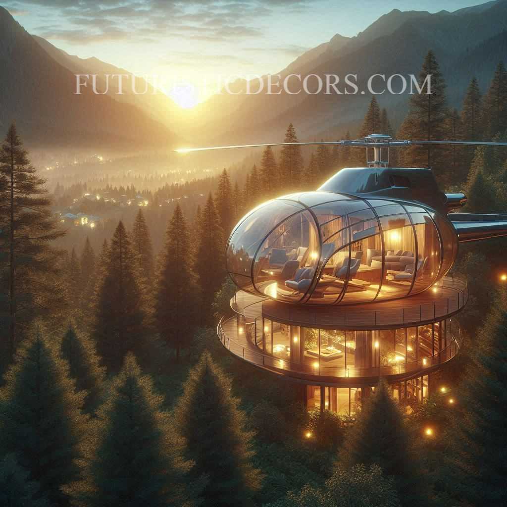 Helicopter Shaped Villas