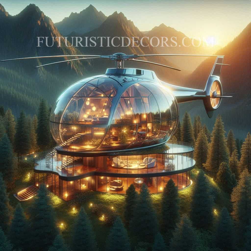 Helicopter Shaped Villas