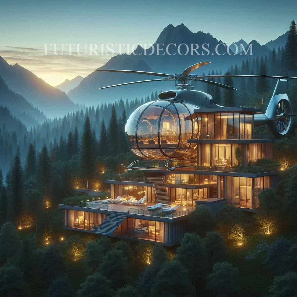 Helicopter Shaped Villas