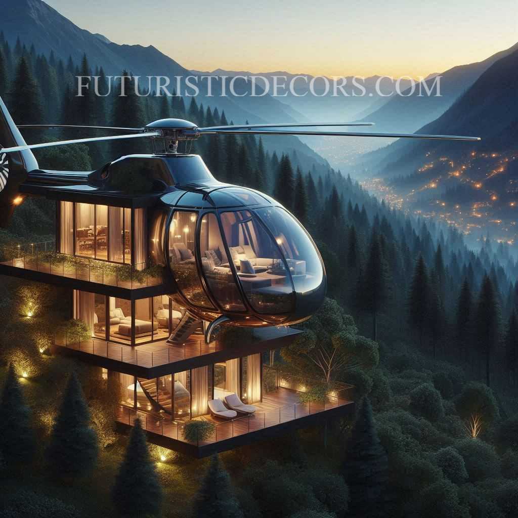 Helicopter Shaped Villas