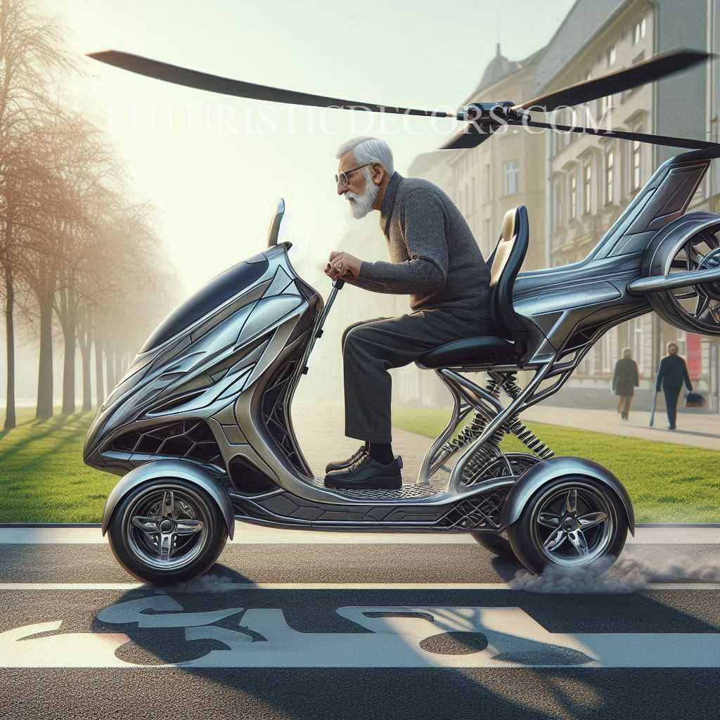 Helicopter Mobility Scooters