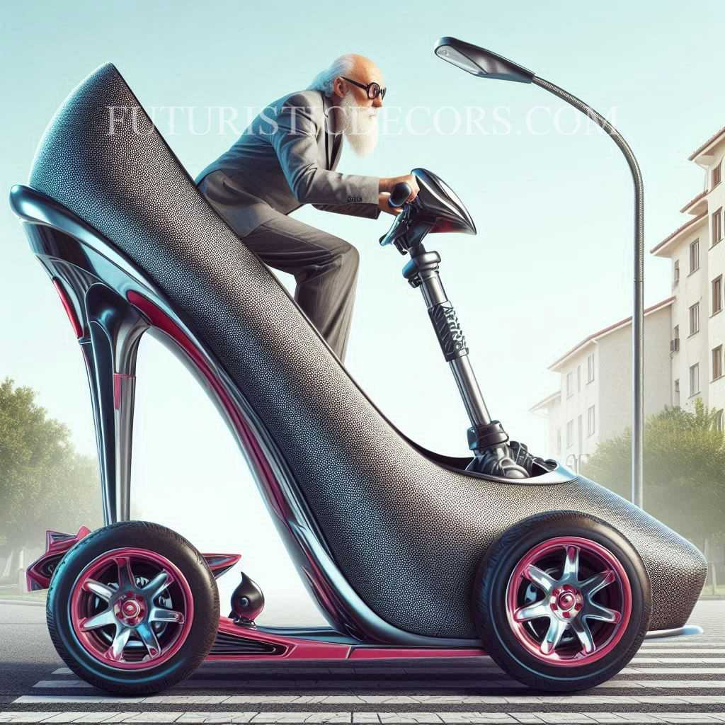 High Heel Shaped Mobility Scooter