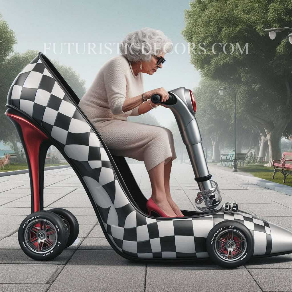 High Heel Shaped Mobility Scooter