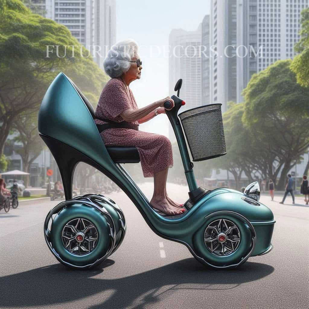 High Heel Shaped Mobility Scooter