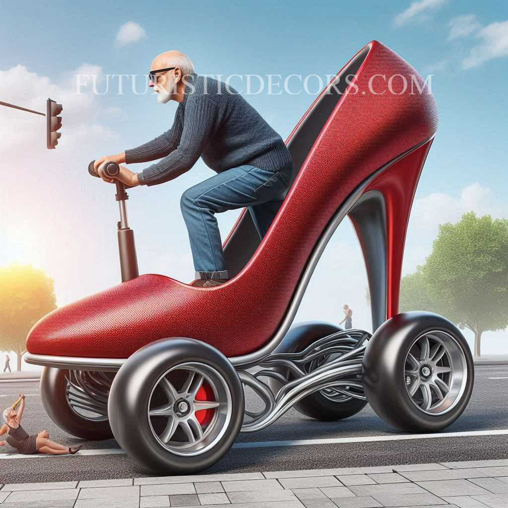 High Heel Shaped Mobility Scooter