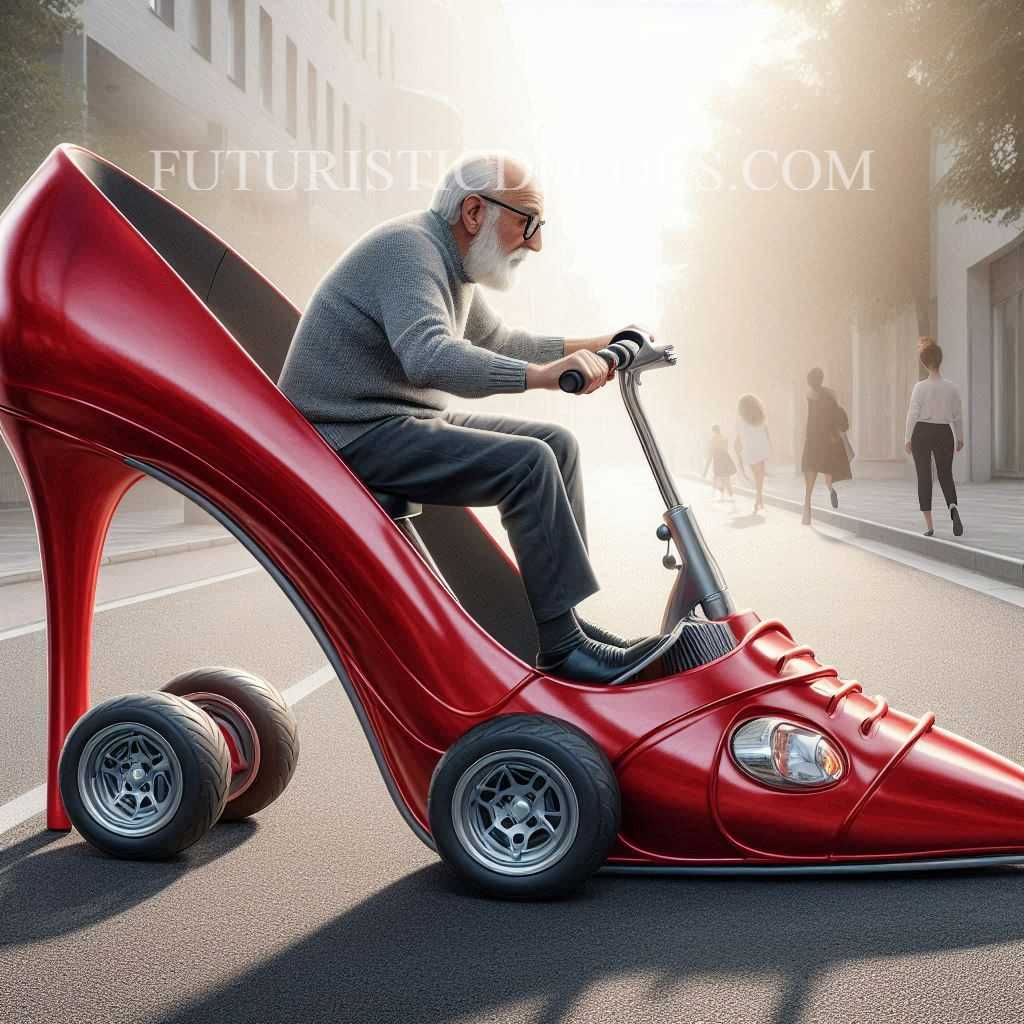 High Heel Shaped Mobility Scooter